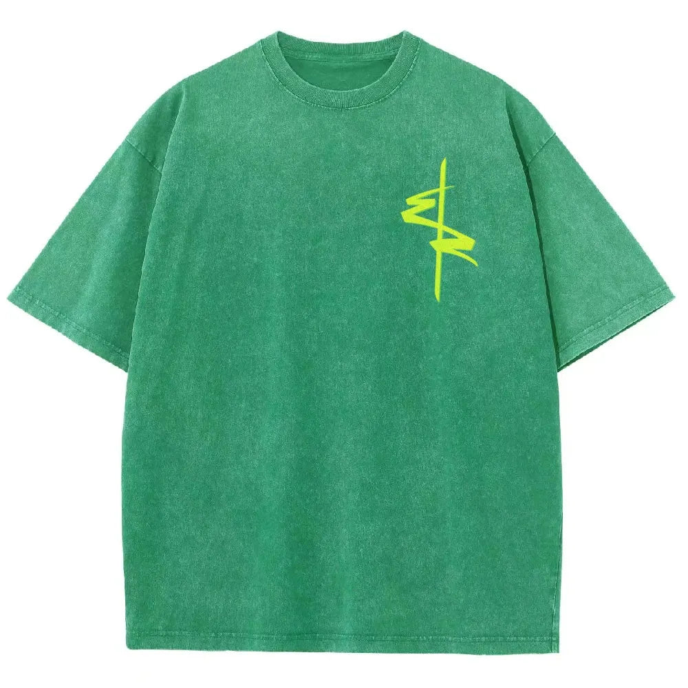 Cyberpunk Unisex Fit Washed T-Shirt 2511  4565