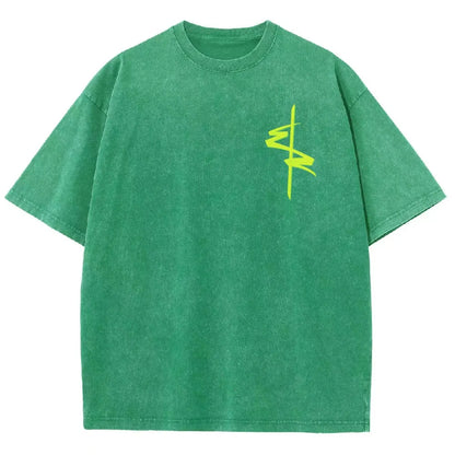Cyberpunk Unisex Fit Washed T-Shirt 2511  4565