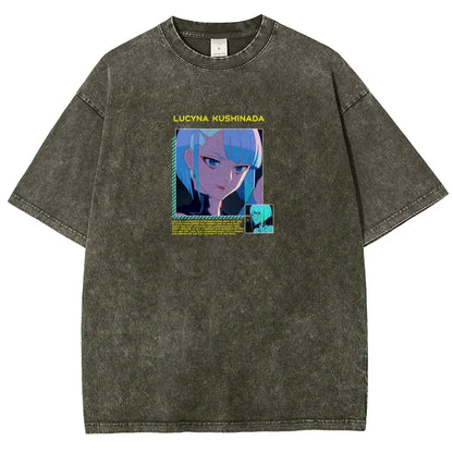 Cyberpunk Unisex Fit Washed T-Shirt 25 8 14781
