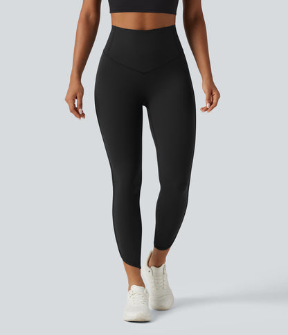 UltraSculpt™ High Waisted Tummy Control Workout Leggings with Pockets