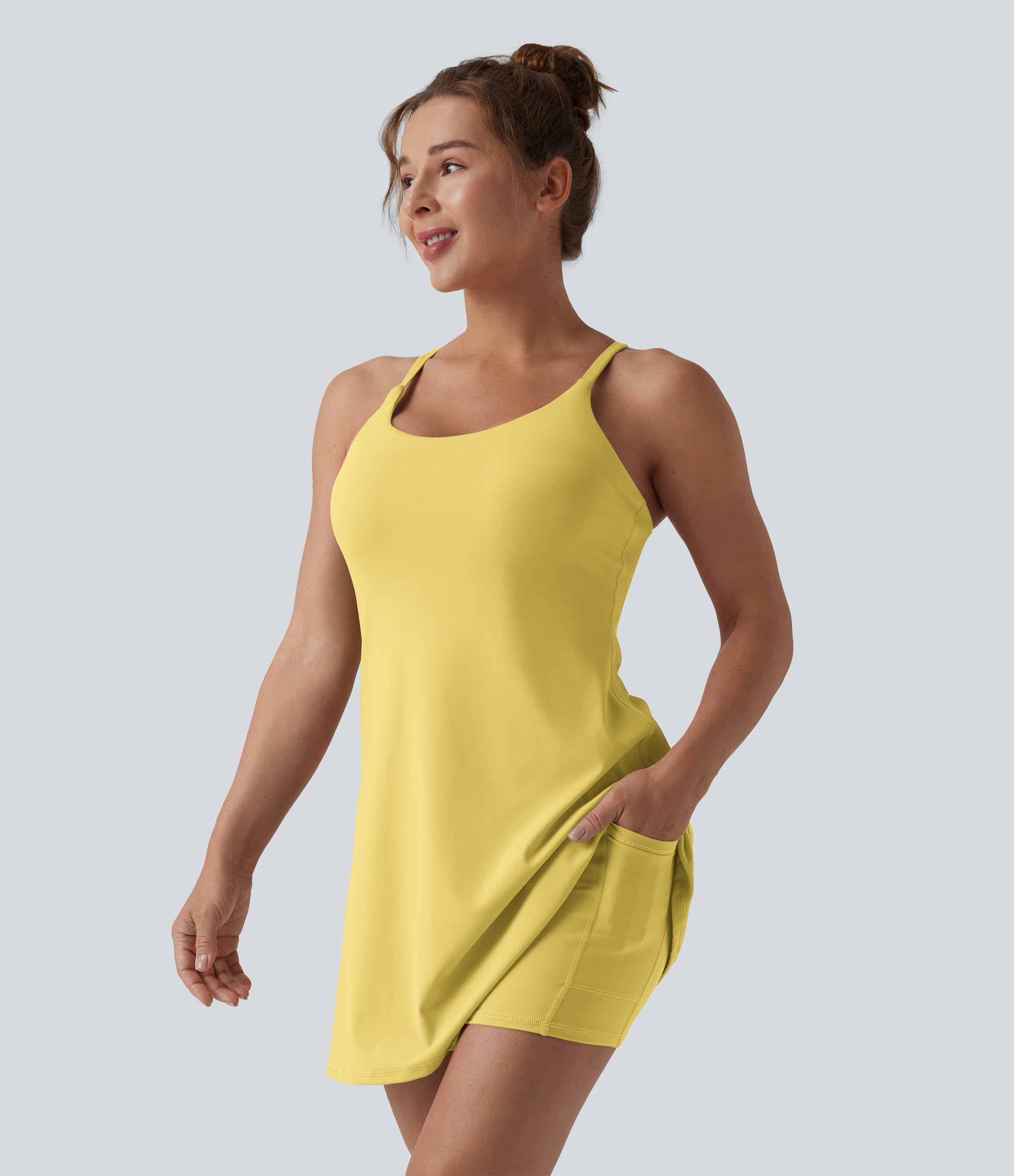 Softlyzero™ Plush Backless Active Dress-Easy Peezy Edition DD-F