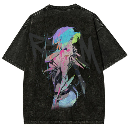 Cyberpunk Unisex Fit Washed T-Shirt 25 7 36872