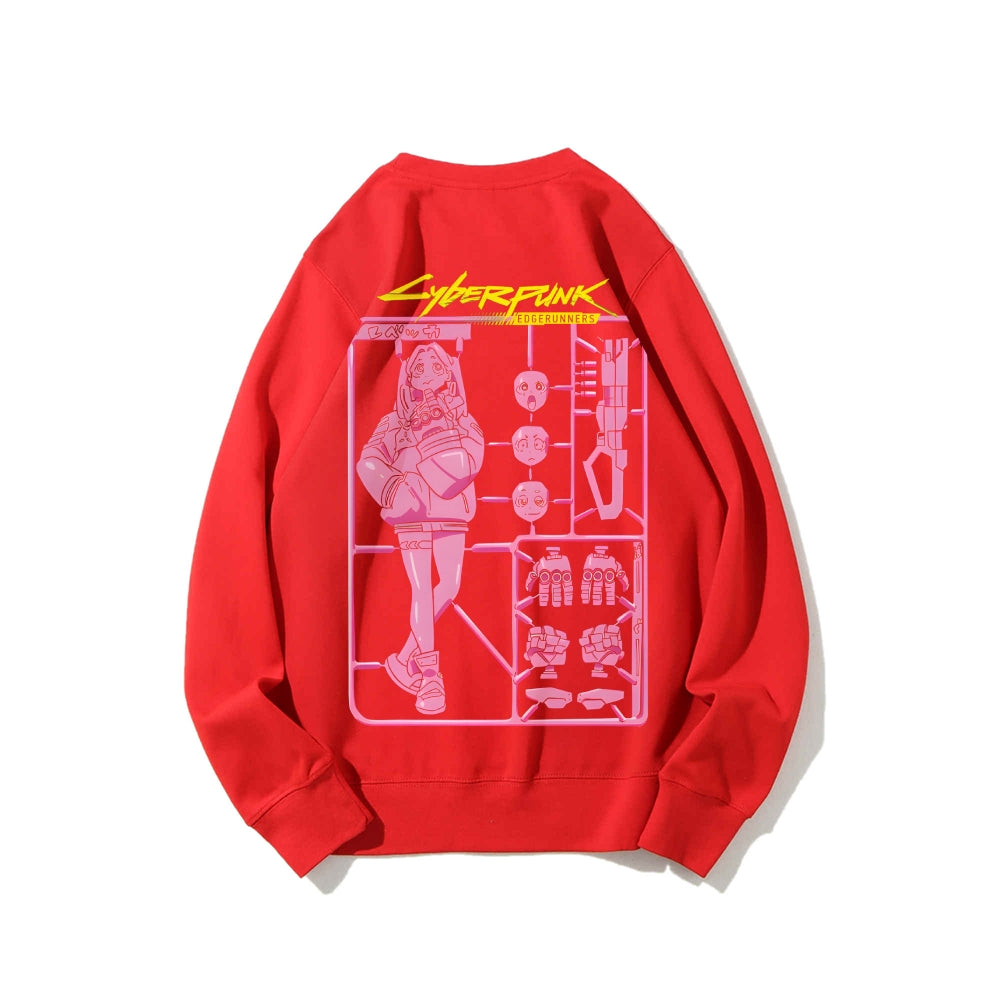 Cyberpunk: Edgerunners Casual Crewneck Sweatshirt 25 8 11283