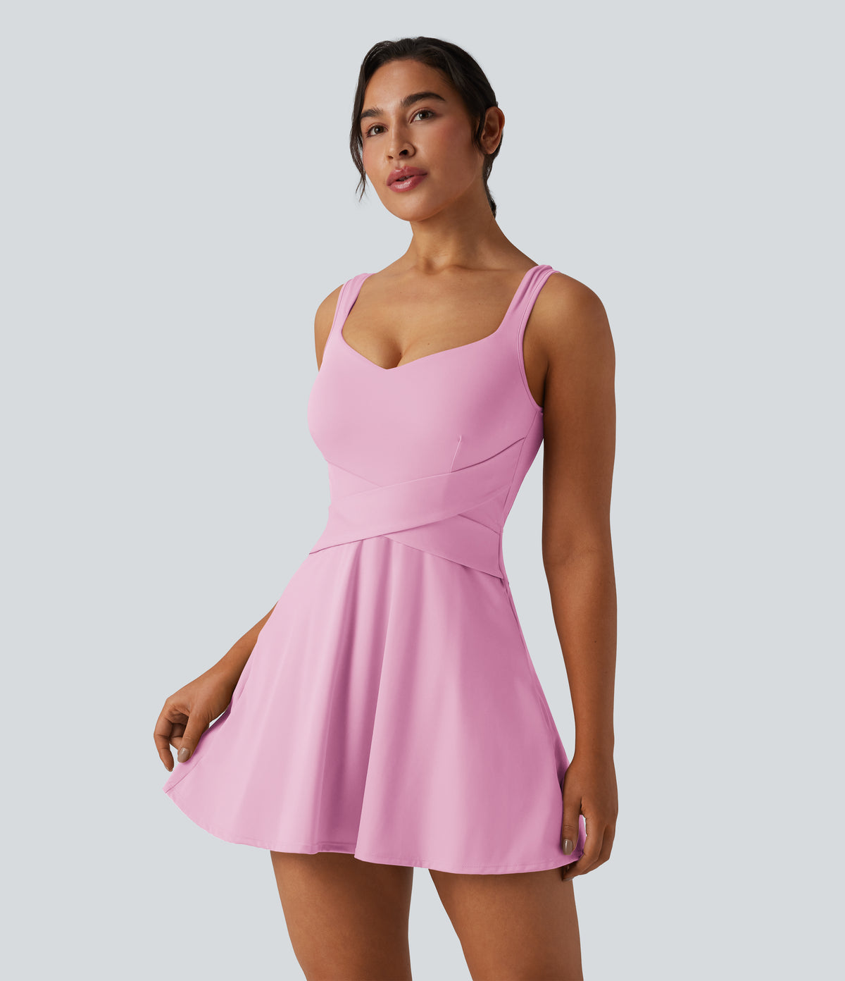 SoftlyZero™ Airy 2-in-1 InstantCool Mini Tennis Active Dress with Pocket-Easy Peezy Edition