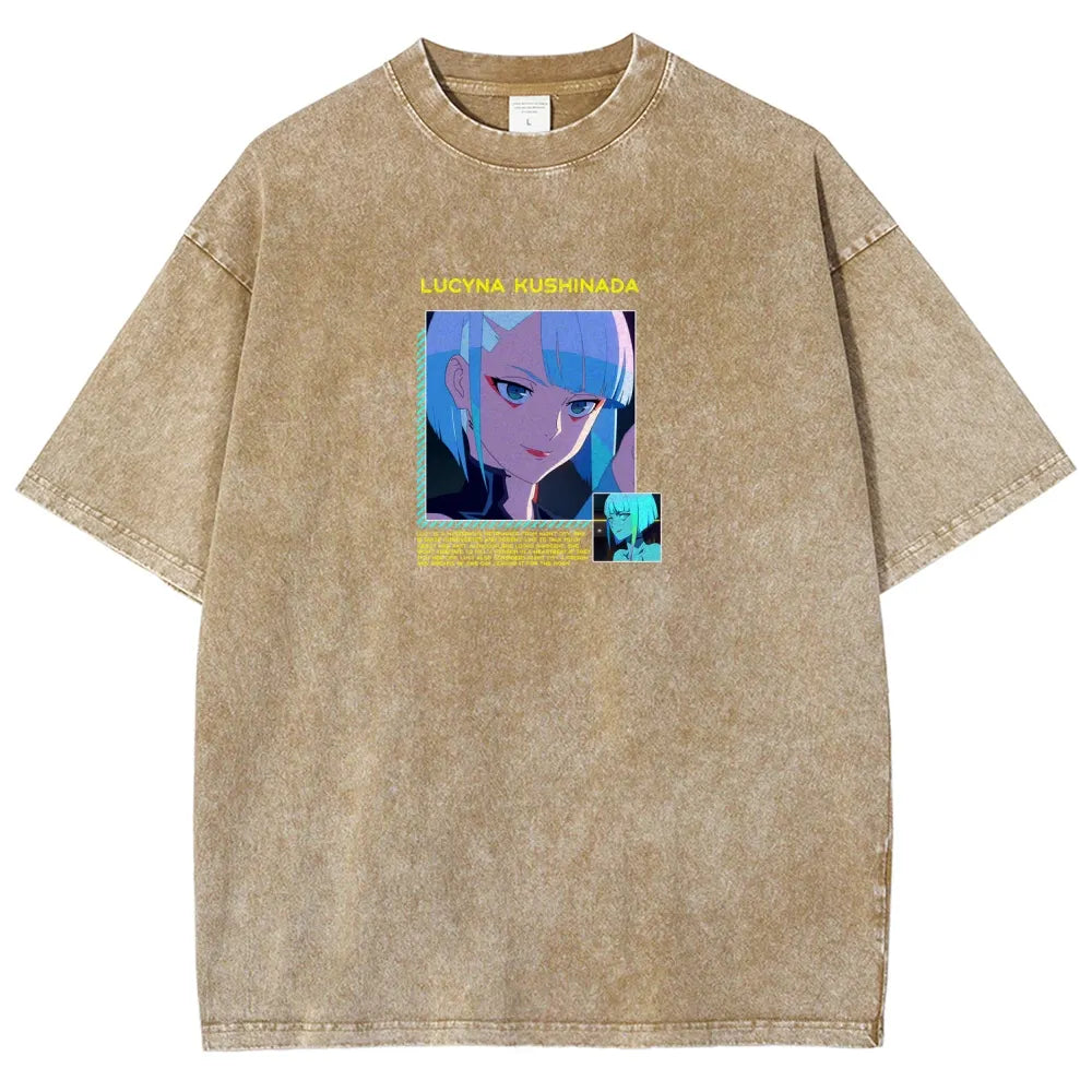 Cyberpunk Unisex Fit Washed T-Shirt 25 8 14781