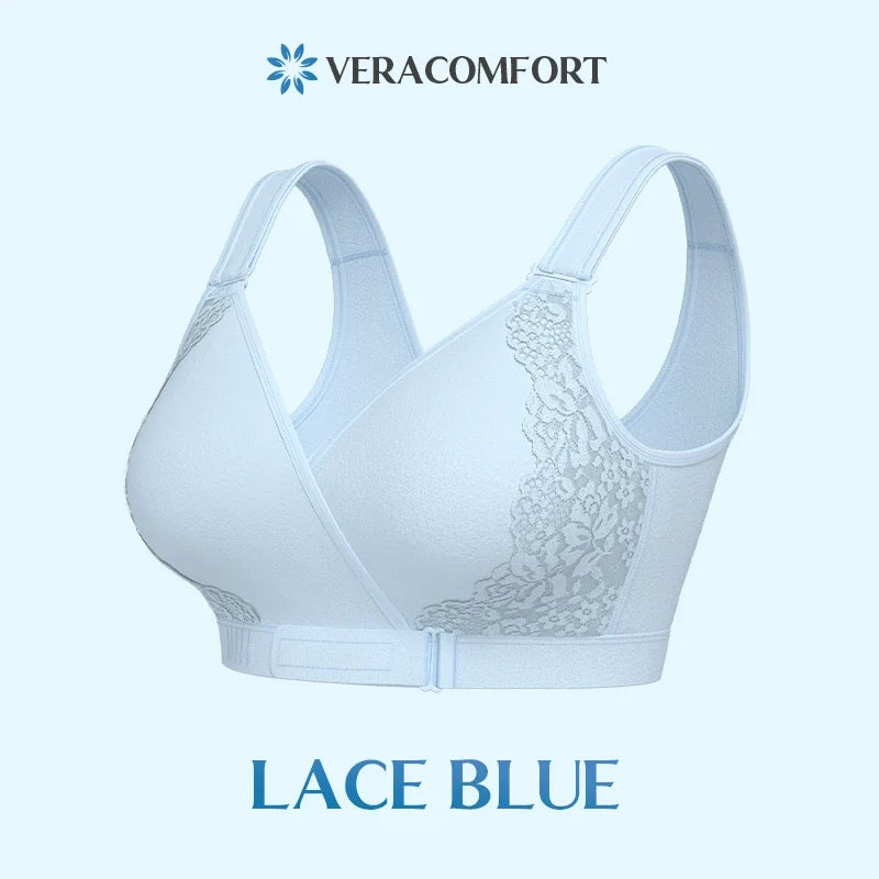 Veracomfort - Velcro Front-Wrap & Straps Adaptive Comfort Bra