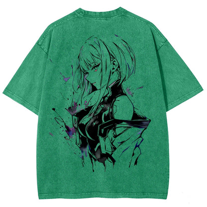 Cyberpunk Unisex Fit Washed T-Shirt 2511 149