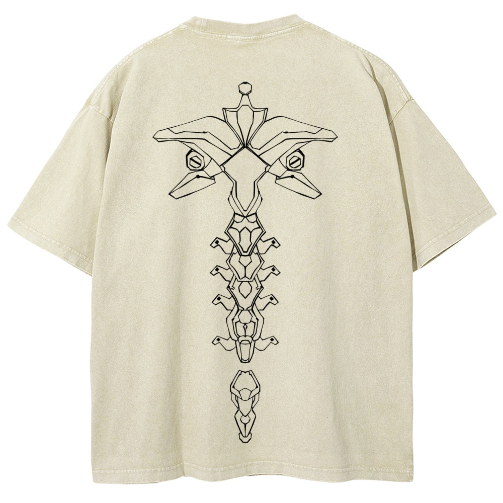 Cyberpunk Unisex Fit Washed T-Shirt 25 8 14792
