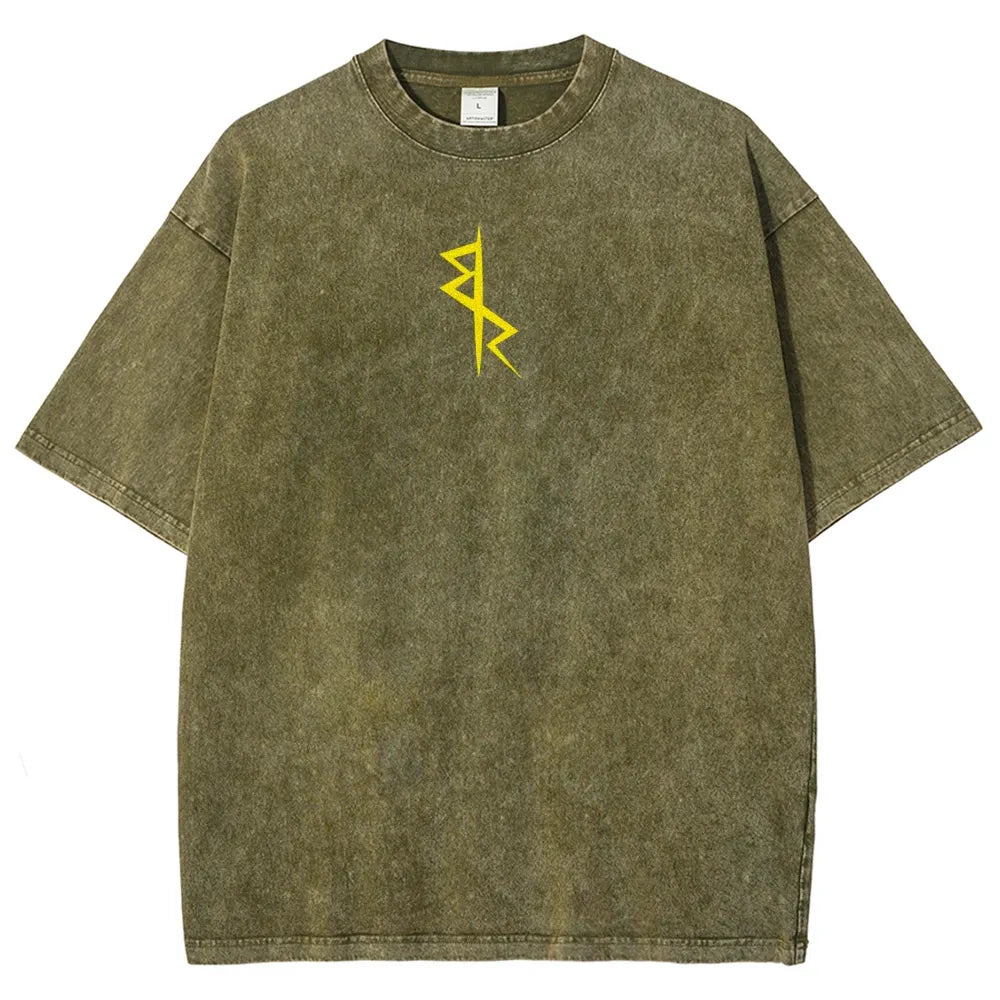 Cyberpunk Edgerunner Unisex Fit Washed T-Shirt 25 9  66