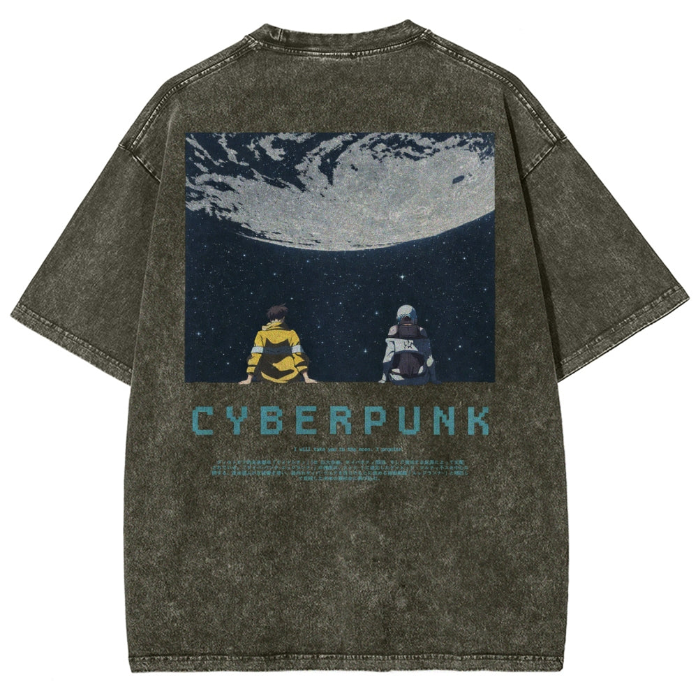 Cyberpunk Unisex Fit Washed T-Shirt 26 1  464