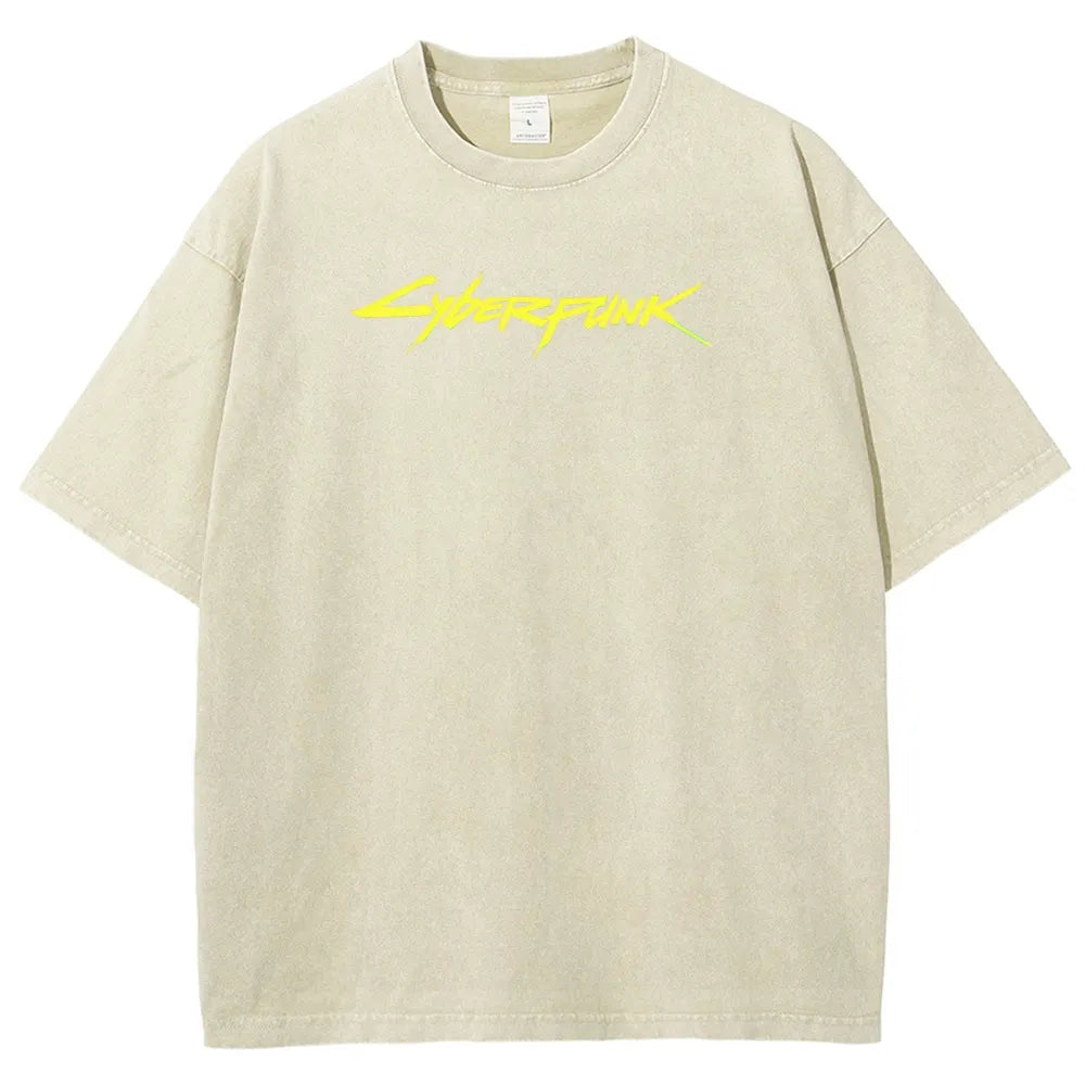 Cyberpunk Unisex Fit Washed T-Shirt 25 8 15999