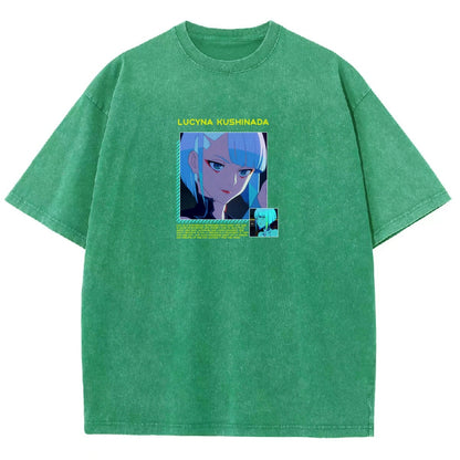 Cyberpunk Unisex Fit Washed T-Shirt 25 8 14781