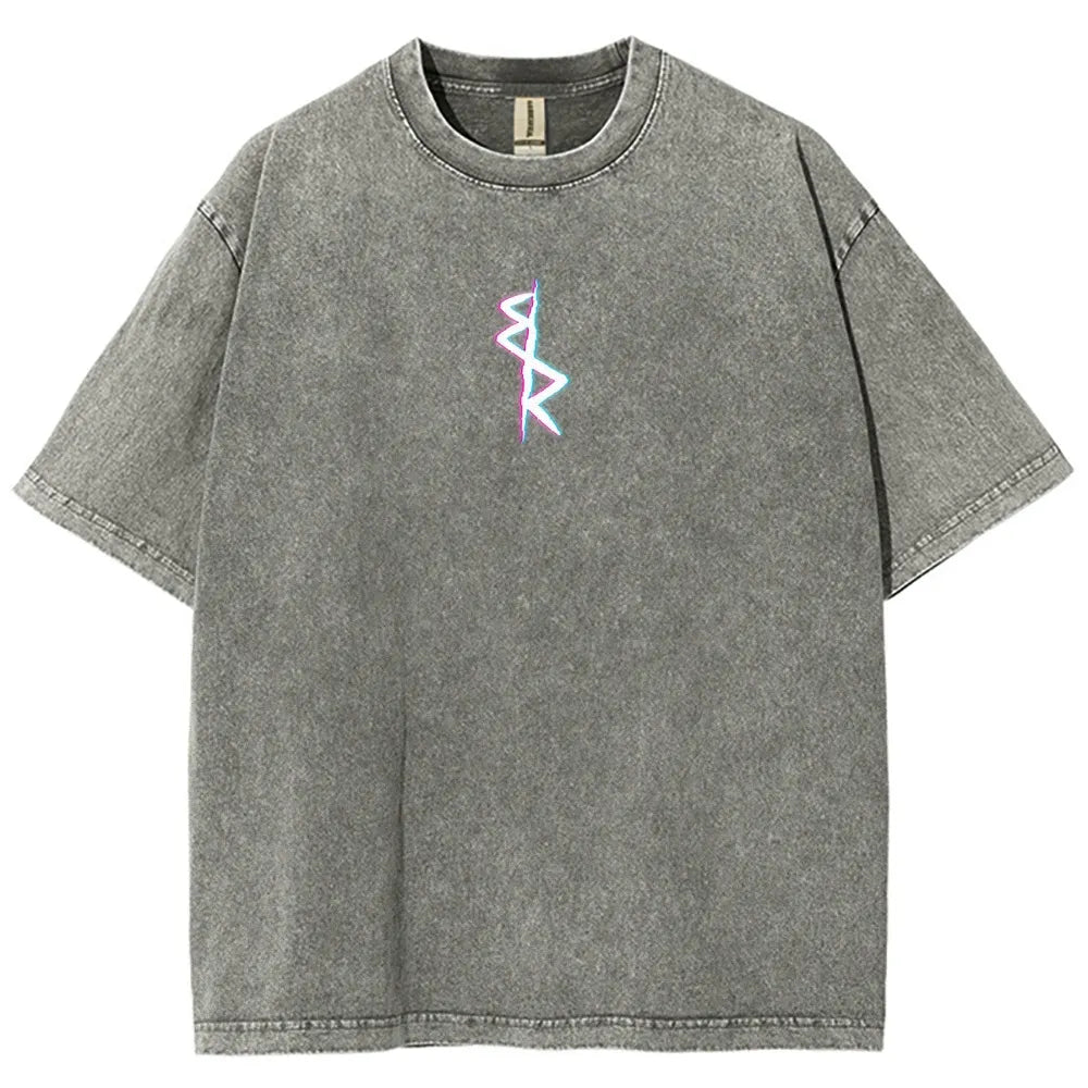 Cyberpunk Unisex Fit Washed T-Shirt 25 8  729