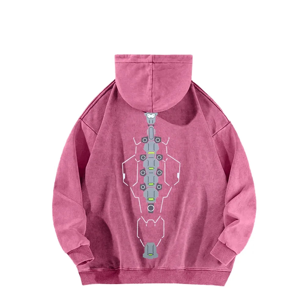 Cyberpunk Unisex washed sweatshirts 2511  4559
