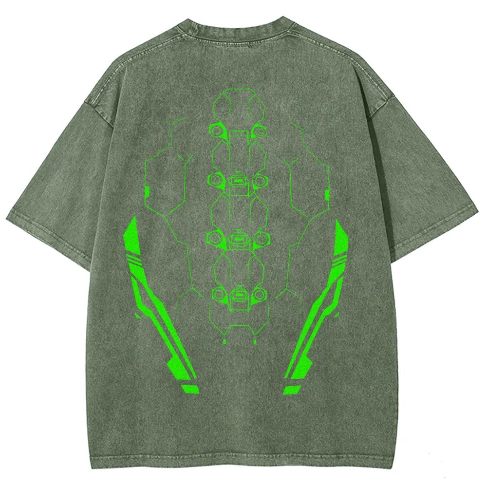 Cyberpunk Unisex Fit Washed T-Shirt 25 8 14597