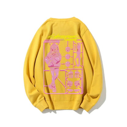Cyberpunk: Edgerunners Casual Crewneck Sweatshirt 25 8 11283