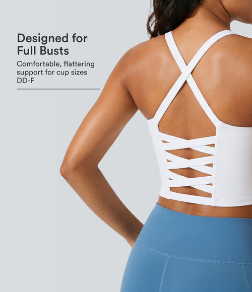 Cropped Yoga Tank Top DD-F Cups