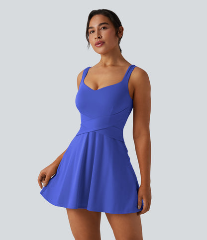 SoftlyZero™ Airy 2-in-1 InstantCool Mini Tennis Active Dress with Pocket-Easy Peezy Edition