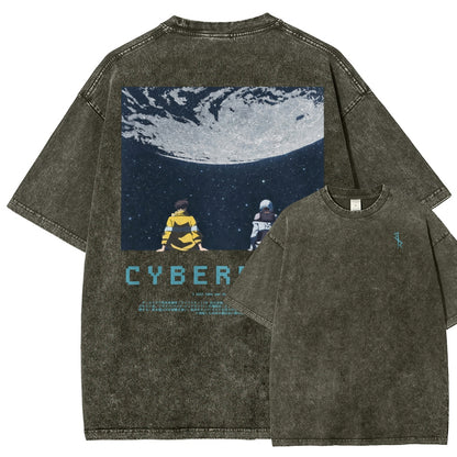 Cyberpunk Unisex Fit Washed T-Shirt 26 1  464