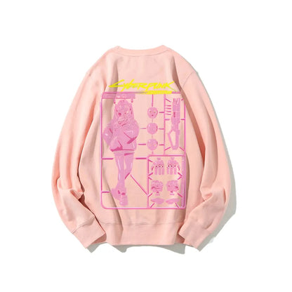 Cyberpunk: Edgerunners Casual Crewneck Sweatshirt 25 8 11283
