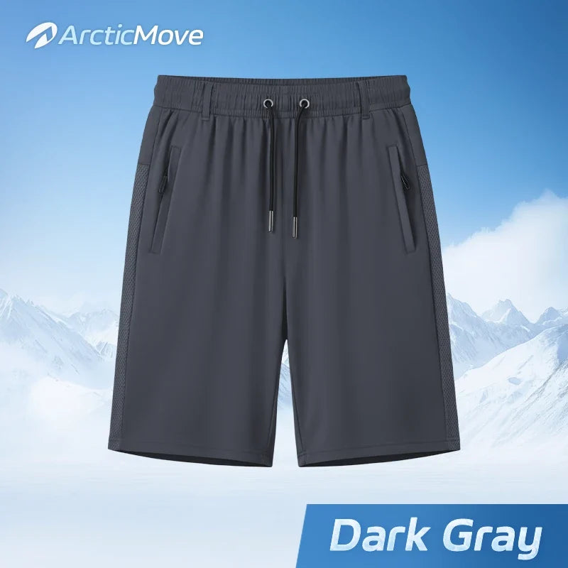 ArcticMove - Ultra-Breathable Ice Silk Stretch Shorts