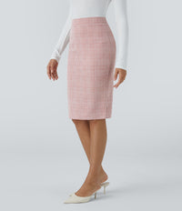 Bean Paste Houndstooth Plaid