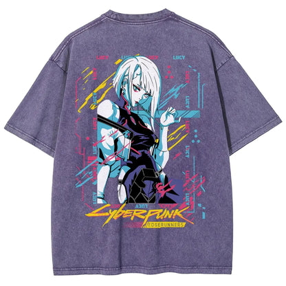 Cyberpunk Unisex Fit Washed T-Shirt 25 8 14576