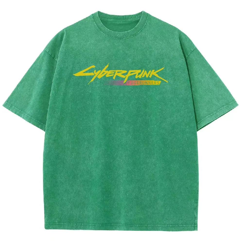 Cyberpunk Unisex Fit Washed T-Shirt 25 8 14777