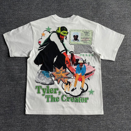Casual Street Artist Print T-Shirt