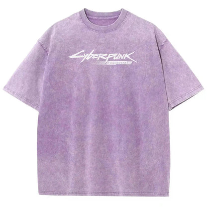 Cyberpunk Unisex Fit Washed T-Shirt 25 8 14593