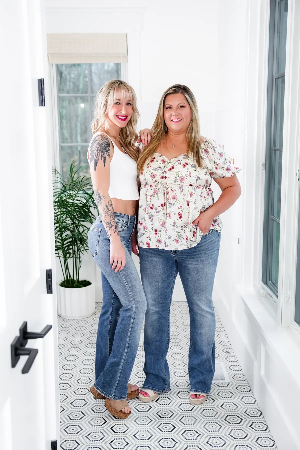 Holy Grail Tummy Control Bootcut Jeans (Tummy Control Cuffed Slim Fit Jeans (🔥 Buy 1, Get 1 FREE – Limited Time!))
