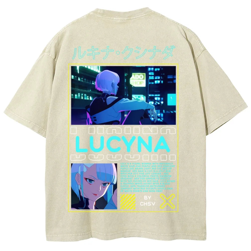 Cyberpunk Unisex Fit Washed T-Shirt 25 8 14781
