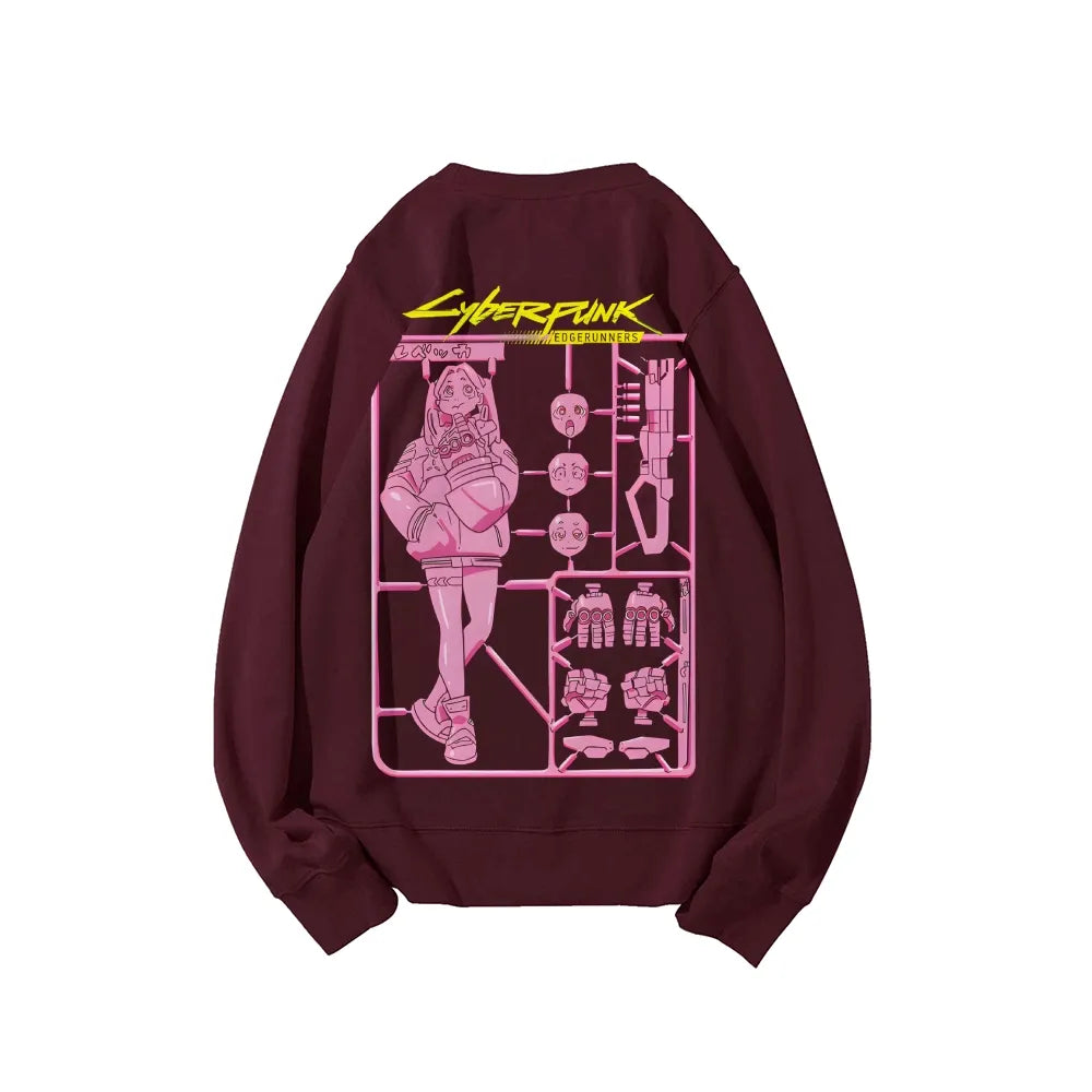 Cyberpunk: Edgerunners Casual Crewneck Sweatshirt 25 8 11283