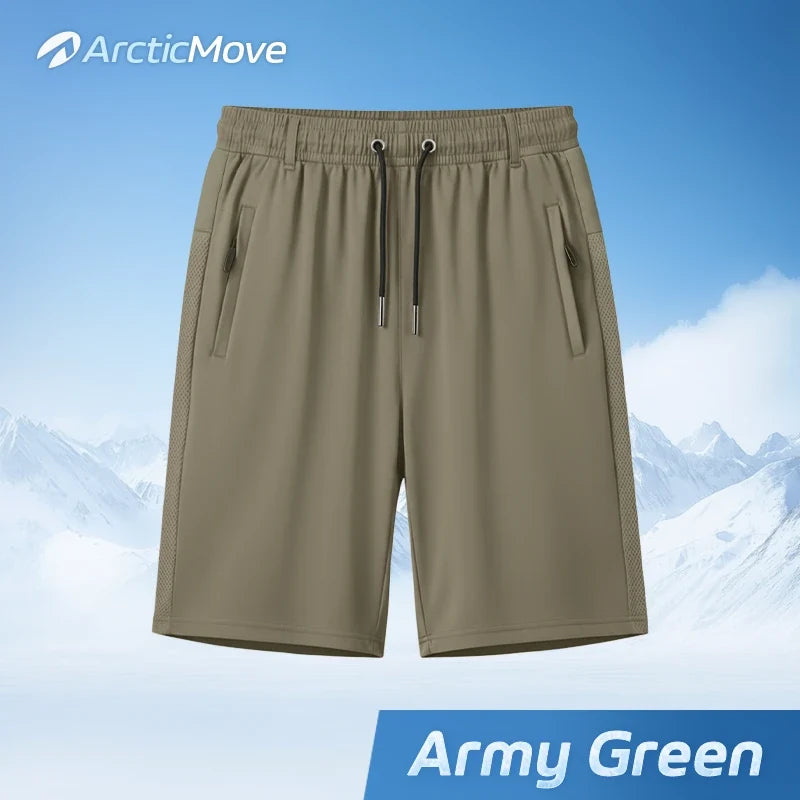 ArcticMove - Ultra-Breathable Ice Silk Stretch Shorts