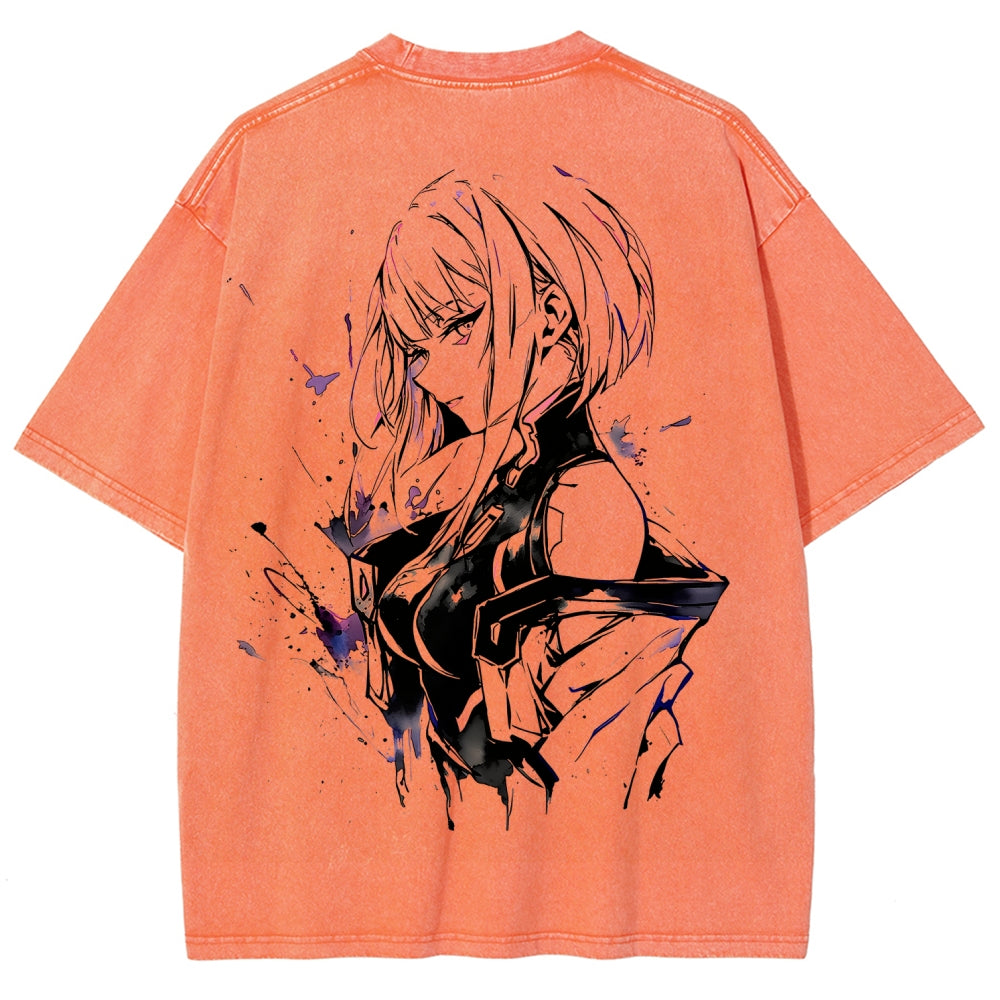 Cyberpunk Unisex Fit Washed T-Shirt 2511 149