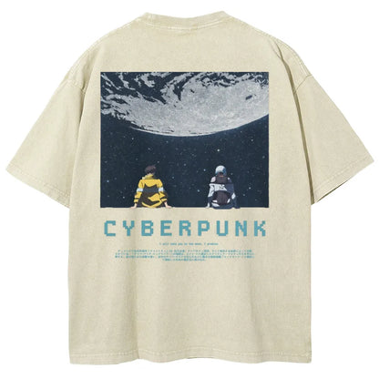 Cyberpunk Unisex Fit Washed T-Shirt 26 1  464
