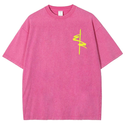 Cyberpunk Unisex Fit Washed T-Shirt 2511  4565