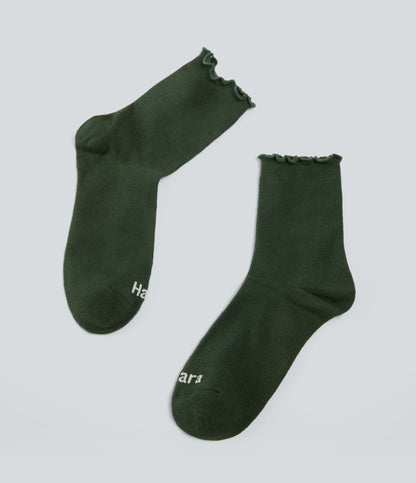 Lettuce Trim Mid-Calf Length Socks