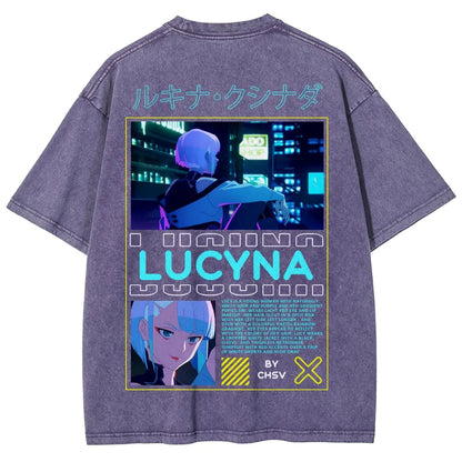 Cyberpunk Unisex Fit Washed T-Shirt 25 8 14781