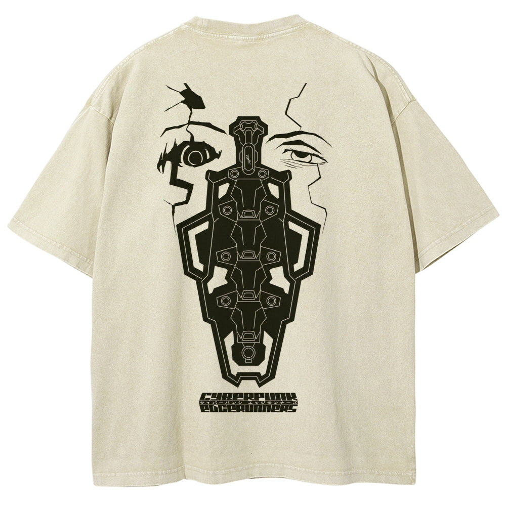 Cyberpunk Edgerunners Unisex Fit Washed T-Shirt 25 9 12 86