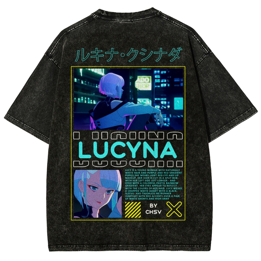 Cyberpunk Unisex Fit Washed T-Shirt 25 8 14781