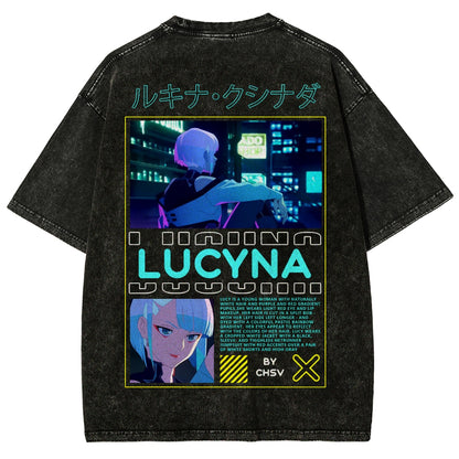 Cyberpunk Unisex Fit Washed T-Shirt 25 8 14781