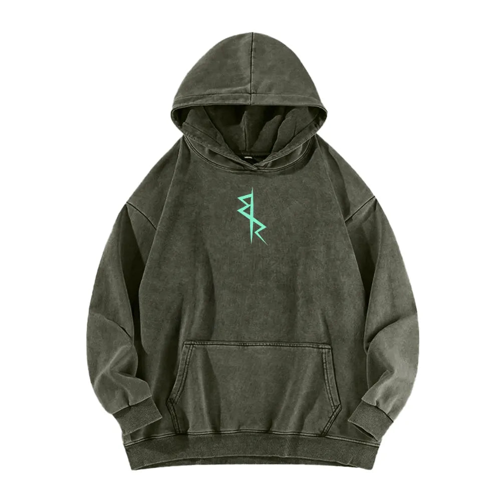 Cyberpunk: Edgerunners Casual Washed Hoodie 25 7 22448