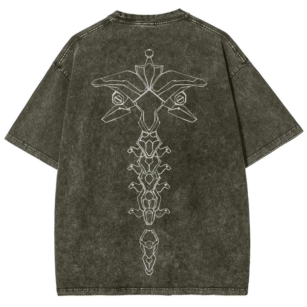 Cyberpunk Unisex Fit Washed T-Shirt 25 8 14792