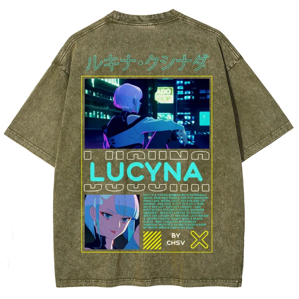 Cyberpunk Unisex Fit Washed T-Shirt 25 8 14781