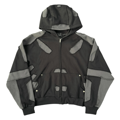 ZERO HOODIE V3 - CHARCOAL - (REFLECTIVE)
