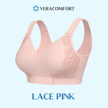 Veracomfort - Velcro Front-Wrap & Straps Adaptive Comfort Bra