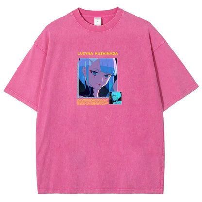 Cyberpunk Unisex Fit Washed T-Shirt 25 8 14781