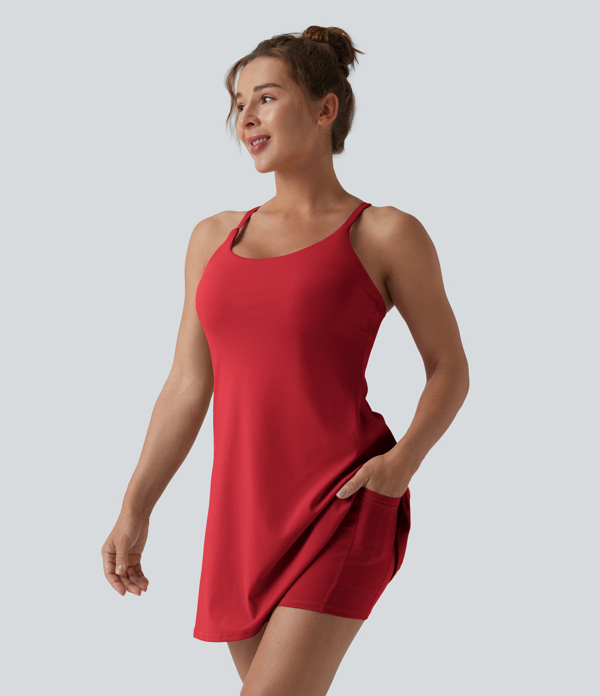 Softlyzero™ Plush Backless Active Dress-Easy Peezy Edition DD-F