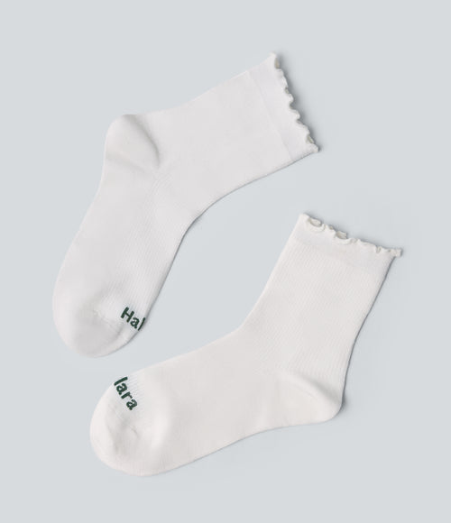 Lettuce Trim Mid-Calf Length Socks